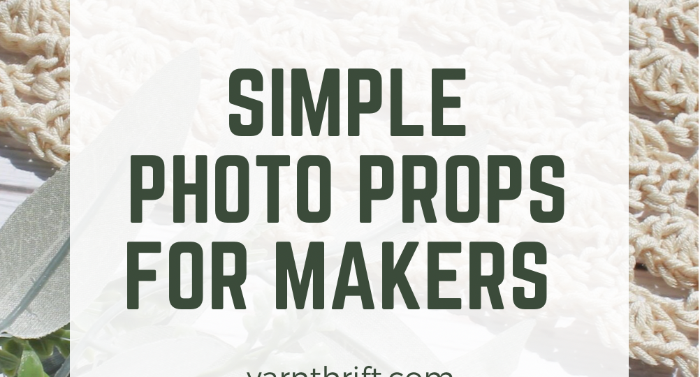 simple photo props for makers