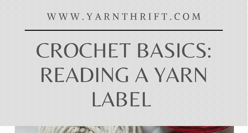 How to read a yarn label